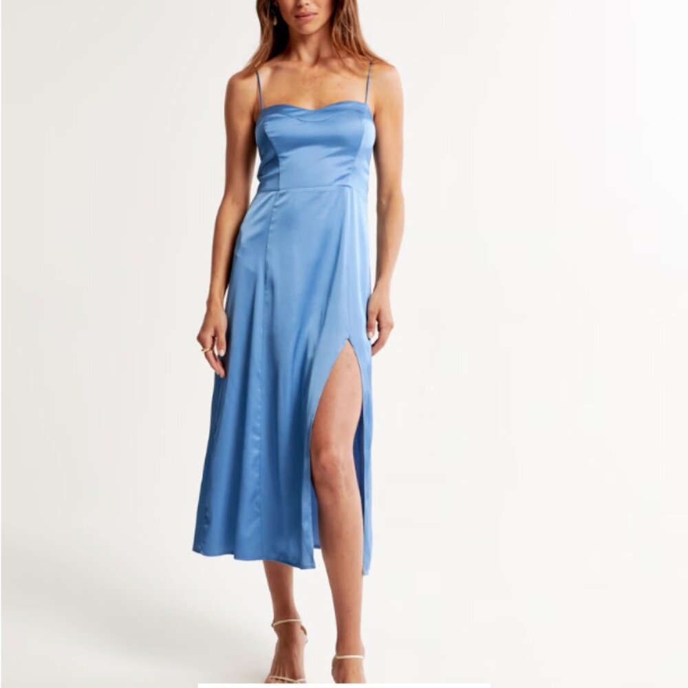 The A&F, Abercrombie & Fitch Camille Midi Dress